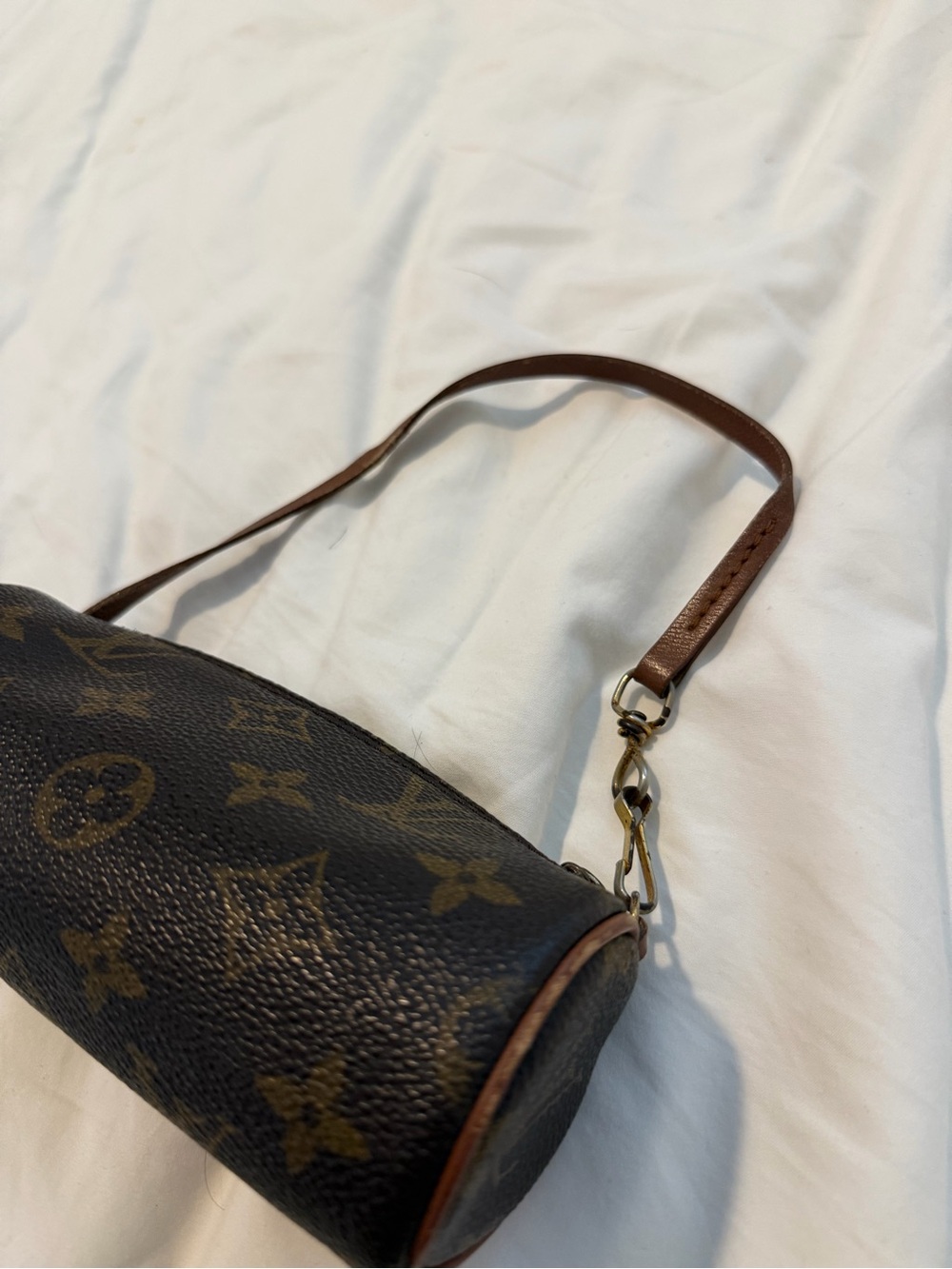 Louis Vuitton Brown Monogram Mini Papillon Shoulder Bag - Picture 9 of 9